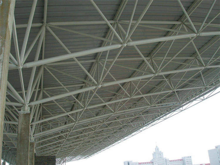 武夷山学院体育场网架工程